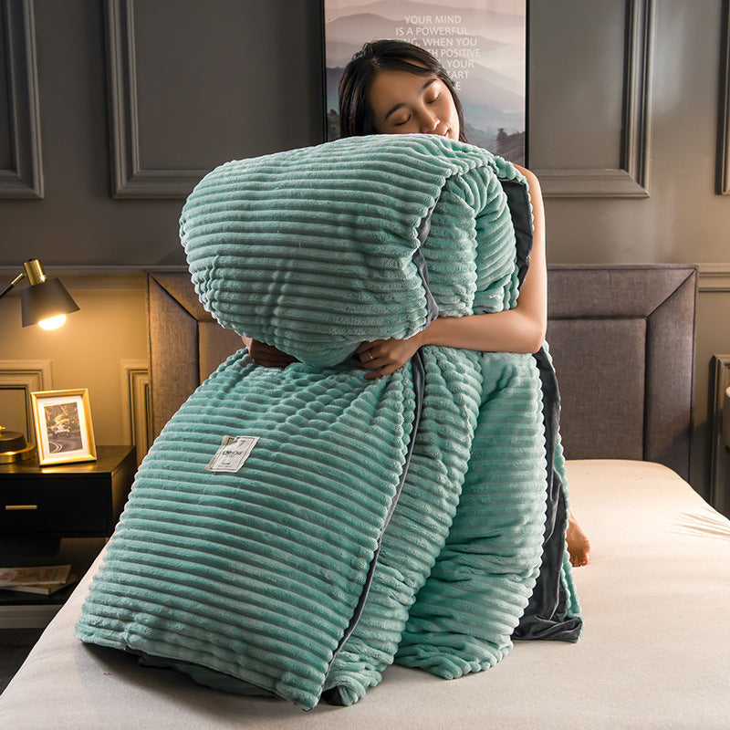 Luxury Corduroy Cloud Comforter Set – Ultra-Soft, All-Season Blanket in Multiple Colors & Sizes